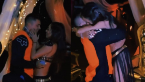 Así le propuso matrimonio Jawy a Manelyk en su cumpleaños