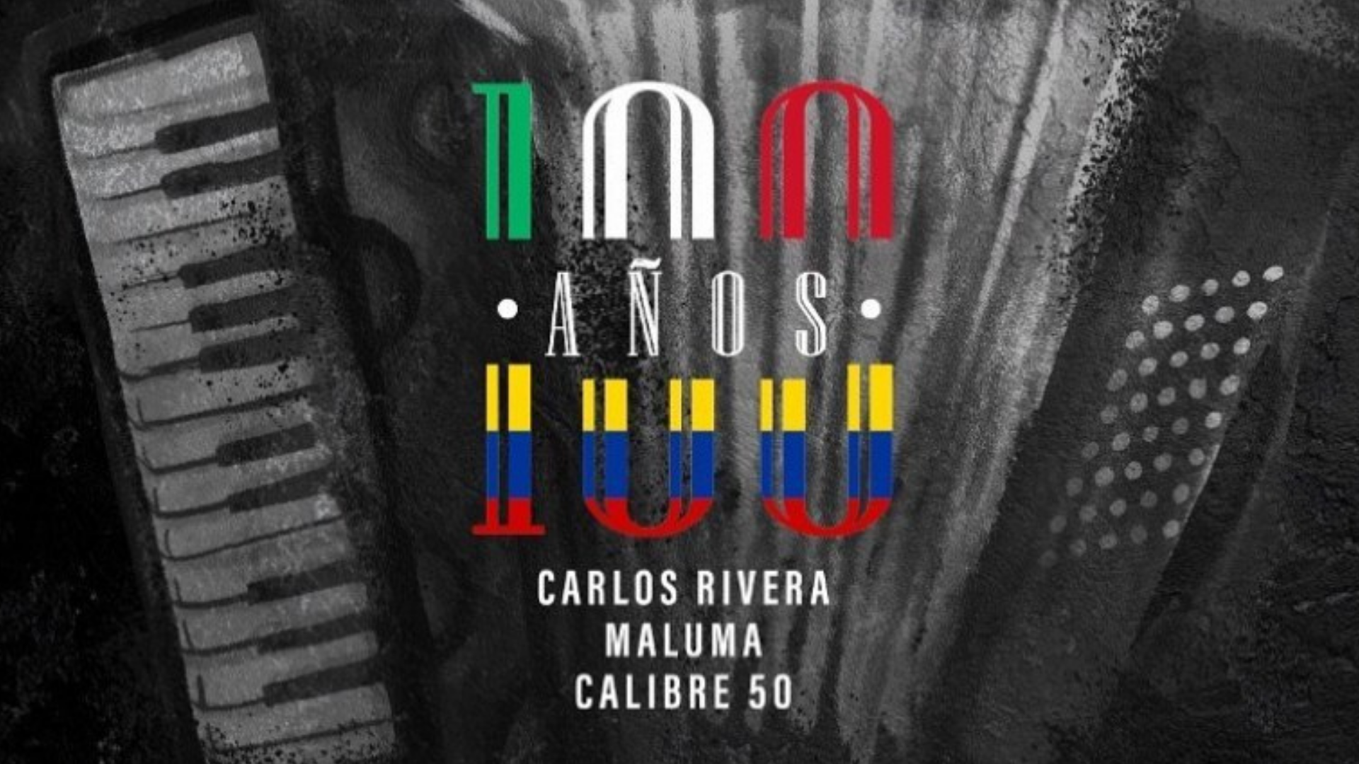 Calibre 50 estrena remix "100 años" con Maluma y Carlos Rivera