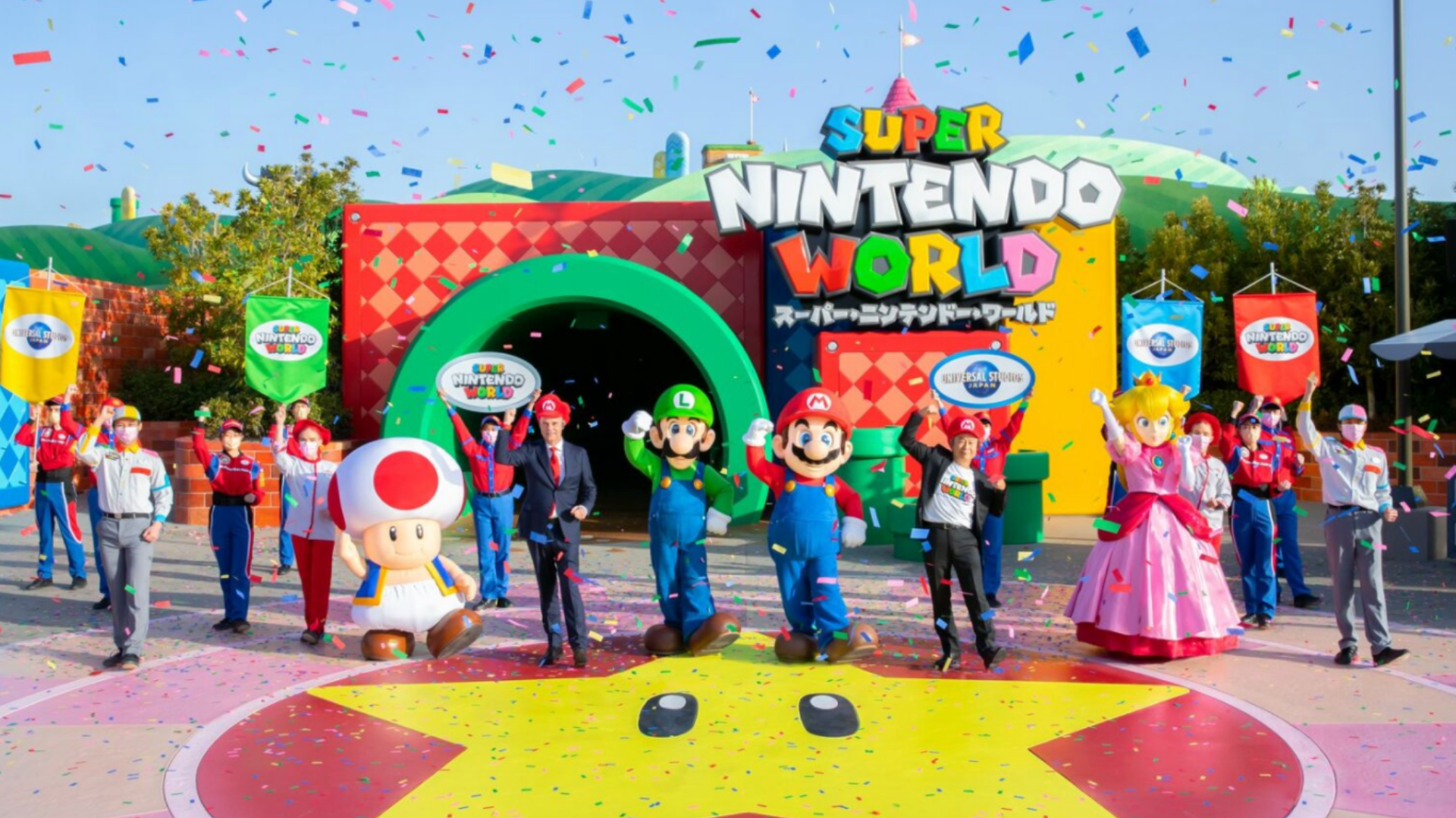 Por fin se estrena el parque de Super Nintendo World