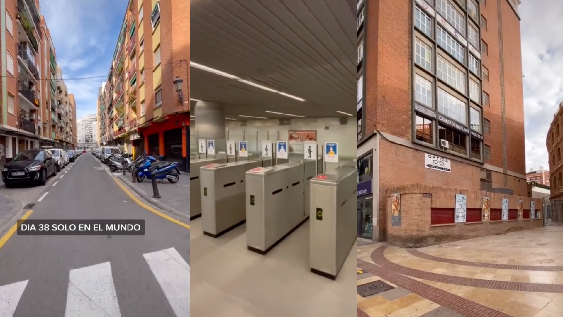 TikToker "viene" del 2027 y muestra videos que es el único sobreviviente