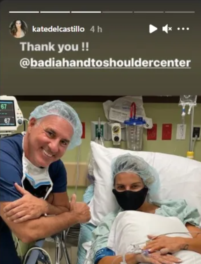 Kate del Castillo es hospitalizada y comparte foto de la recuperación
