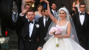 Canelo: Banda el Recodo y Los Ángeles Azules en su boda