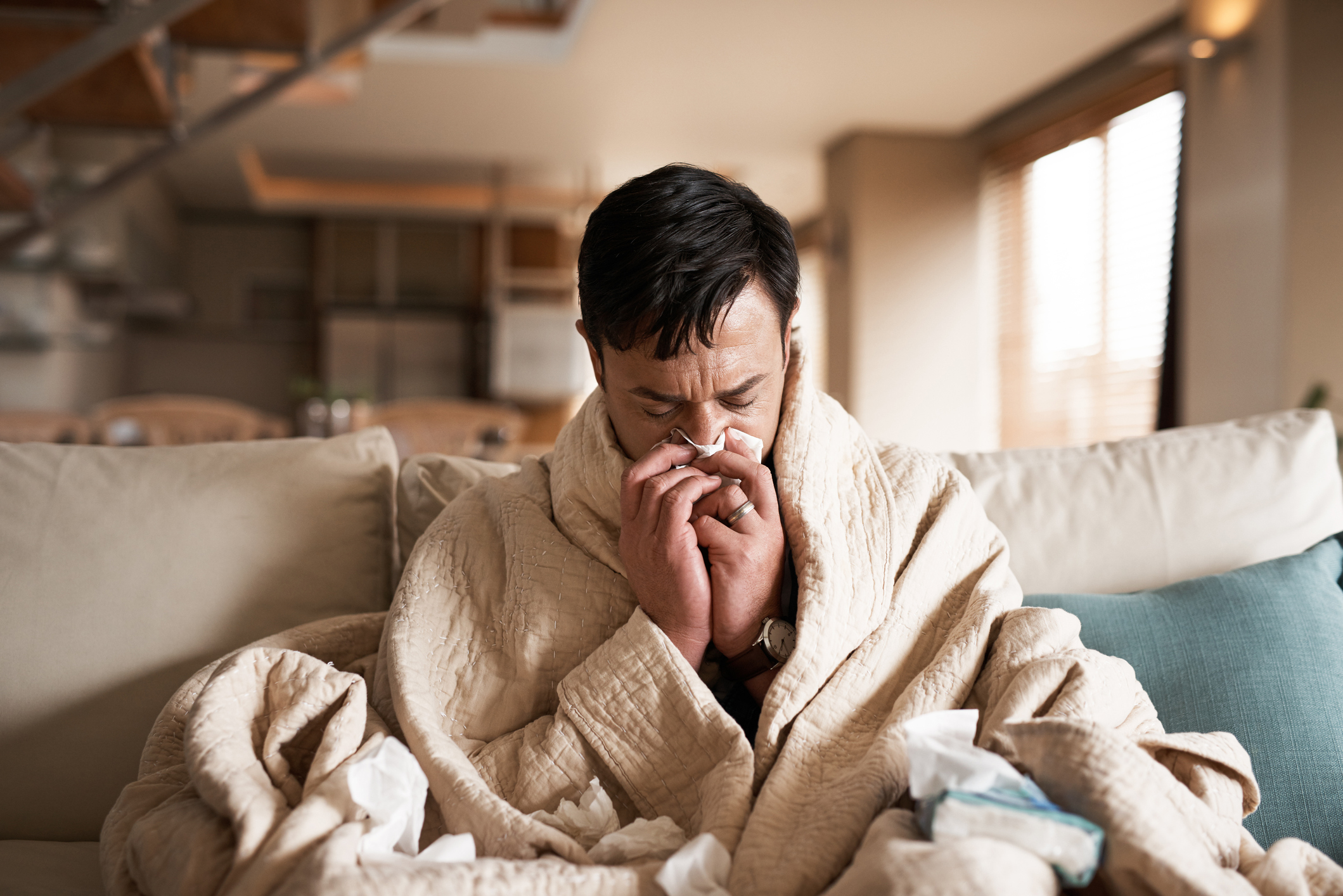por qué los hombres, de acuerdo con este estudio, sufren gripa más fuertes que las mujeres.