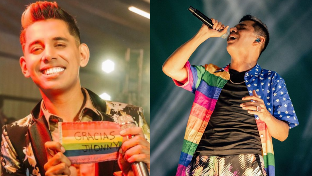 Jhonny de Grupo Firme con orgullo representa a la comunidad LGBTIQ+ - Vimarsana News
