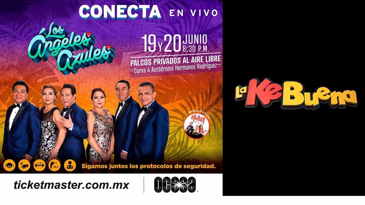 Gana tus accesos para el concierto de Los Ángeles Azules el 19 y 20 de