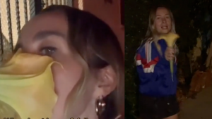 TikToker se intoxicó junto con su amiga con hermosa flor y así lo grabó