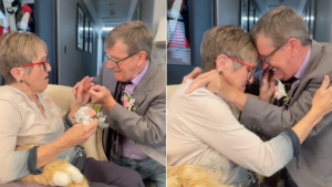 Hombre le pide matrimonio a su esposa cada semana porque tiene alzhéimer