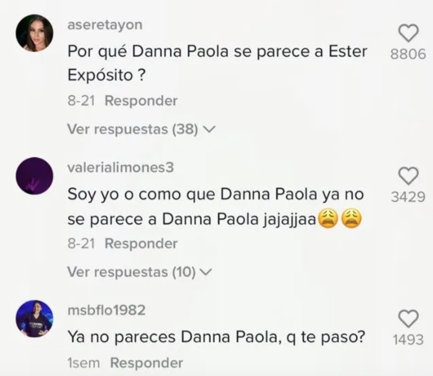 Danna Paola Ester Expósito