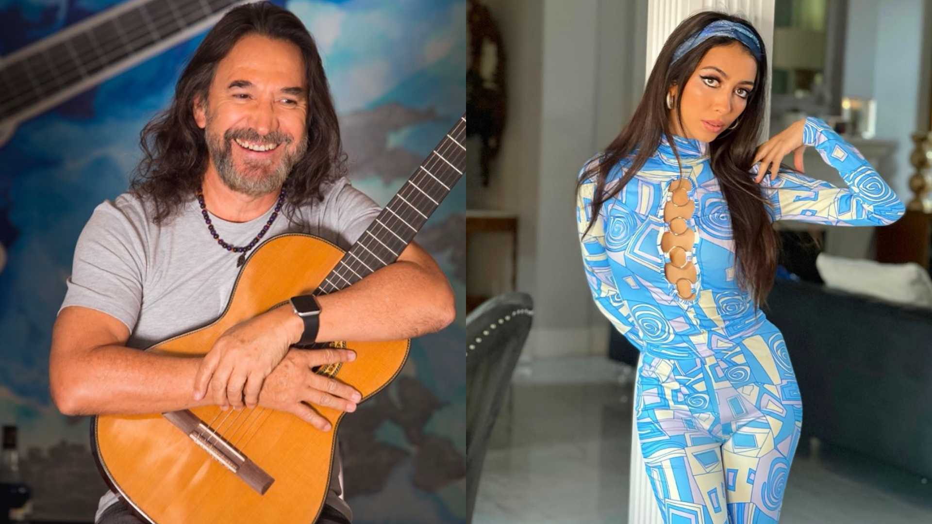 Marco Antonio Solís presume su primer sencillo de su hija Alison