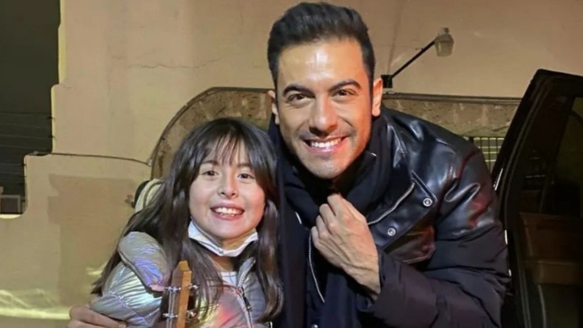 Carlos Rivera cumple el sueño de Romina, una pequeña cantante