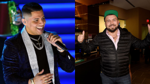 La foto de Grupo Firme y El Recodo firmando próxima colaboración