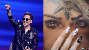 Christian Nodal: Tatuador cuenta sobre el tatuaje de los ojos de Belinda