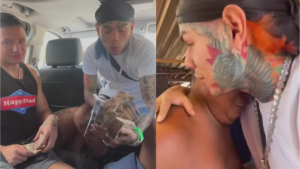 El rapero Tekashi regala 1 millón de pesos a una familia y se hace viral