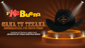 Gana una texana autografiada por Grupo Firme