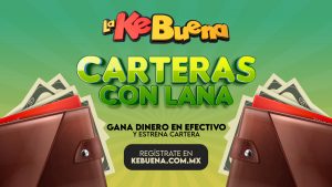 Gana carteras con dinero en efectivo escuchando Ke Buena Música