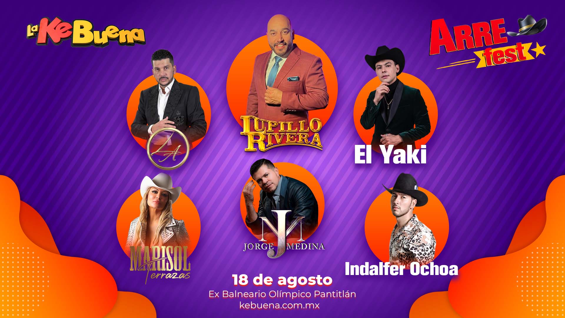 Así se disfrutó el evento de El Arre Fest de La KeBuena