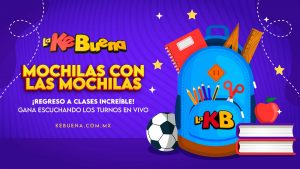 Gana mochilas con útiles escolares