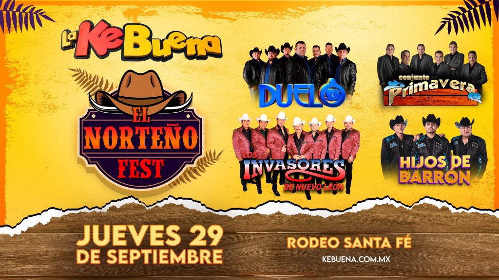Conoce los invitados al Norteño Fest 2022