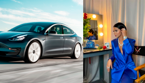 Coche de Ángela Aguilar