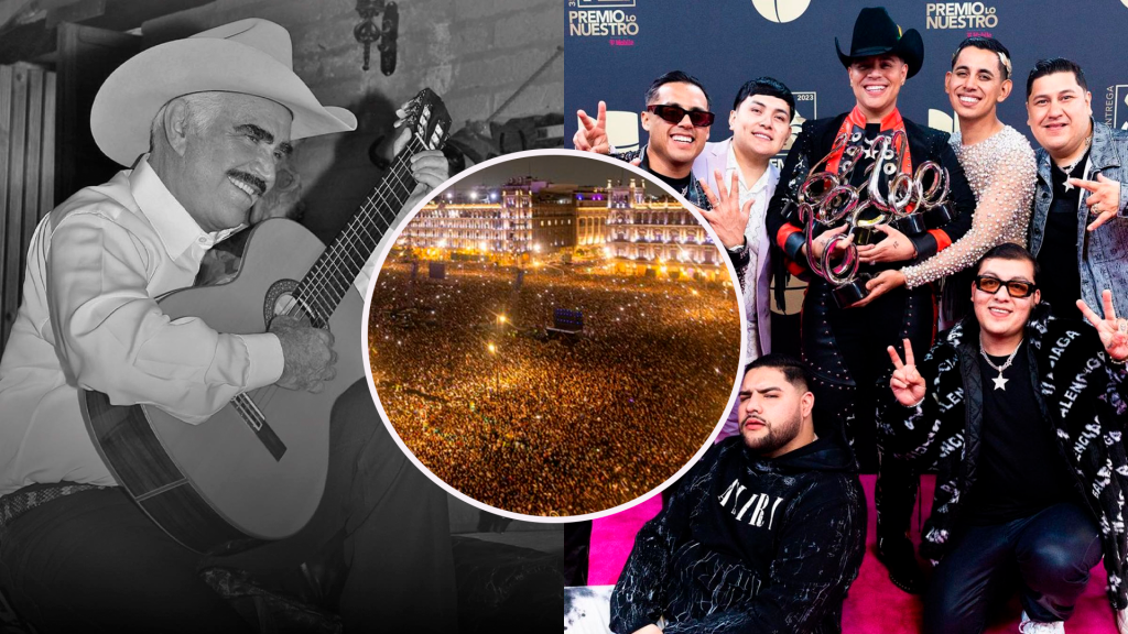 Estos son los conciertos masivos más grandes en el zócalo de la CDMX