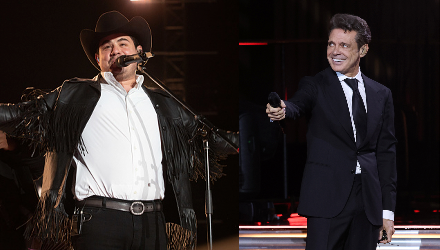 Alfredo Olivas se presentó en el concierto de Luis Miguel y demostró