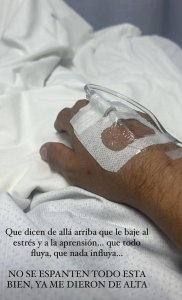 Internan de emergencia a Luis Fernando Peña