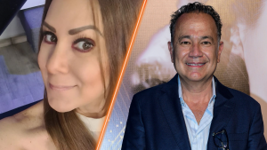 Mariana Robles, pareja de Nicandro Díaz.