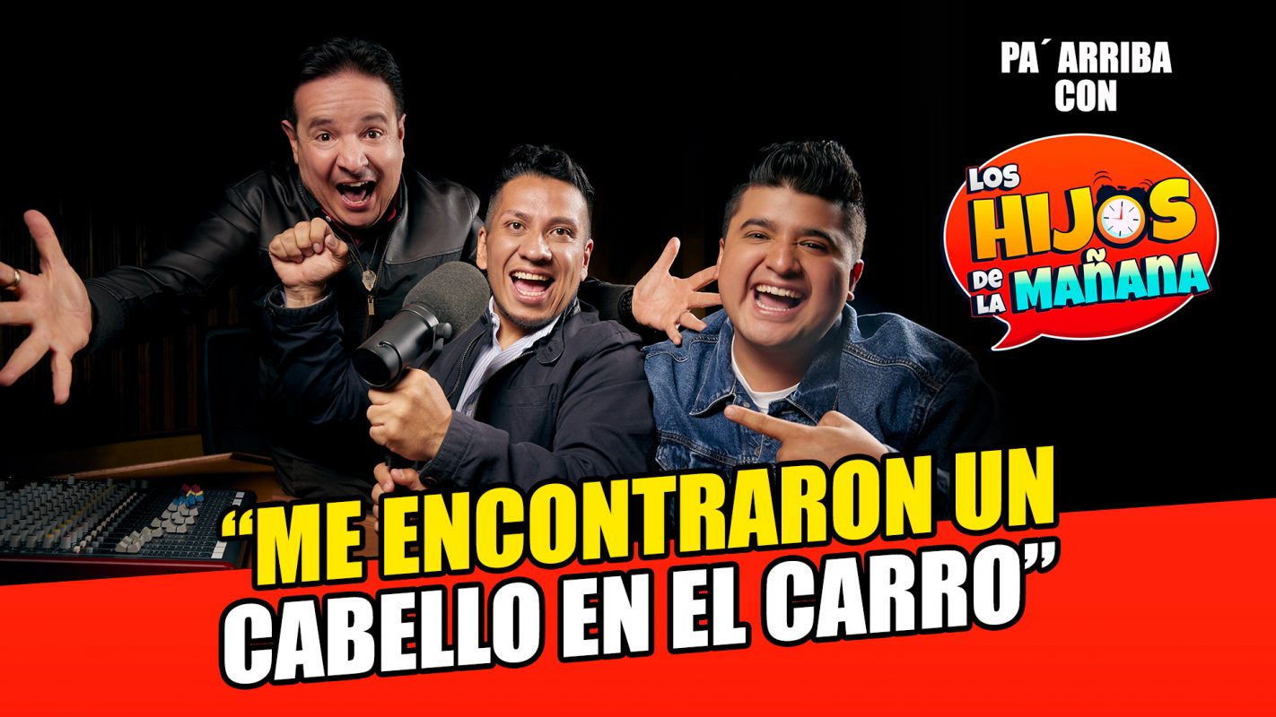 Me encontraron un cabello en el carro.