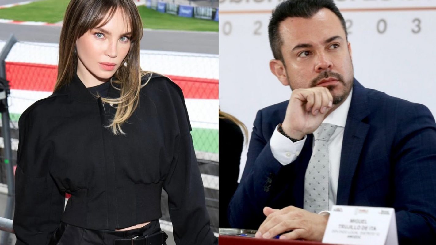 Belinda y político José Luis García Parra