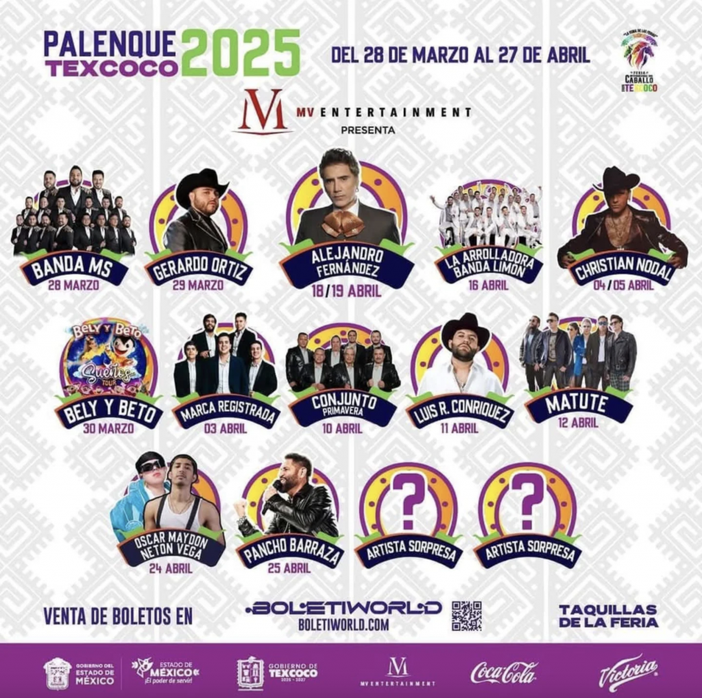 Cartel Feria Internacional del Caballo Texcoco 2025 
