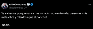 Publicación Alfredo Adame