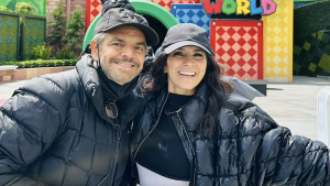 Eugenio Derbez y Alessandra Rosaldo
