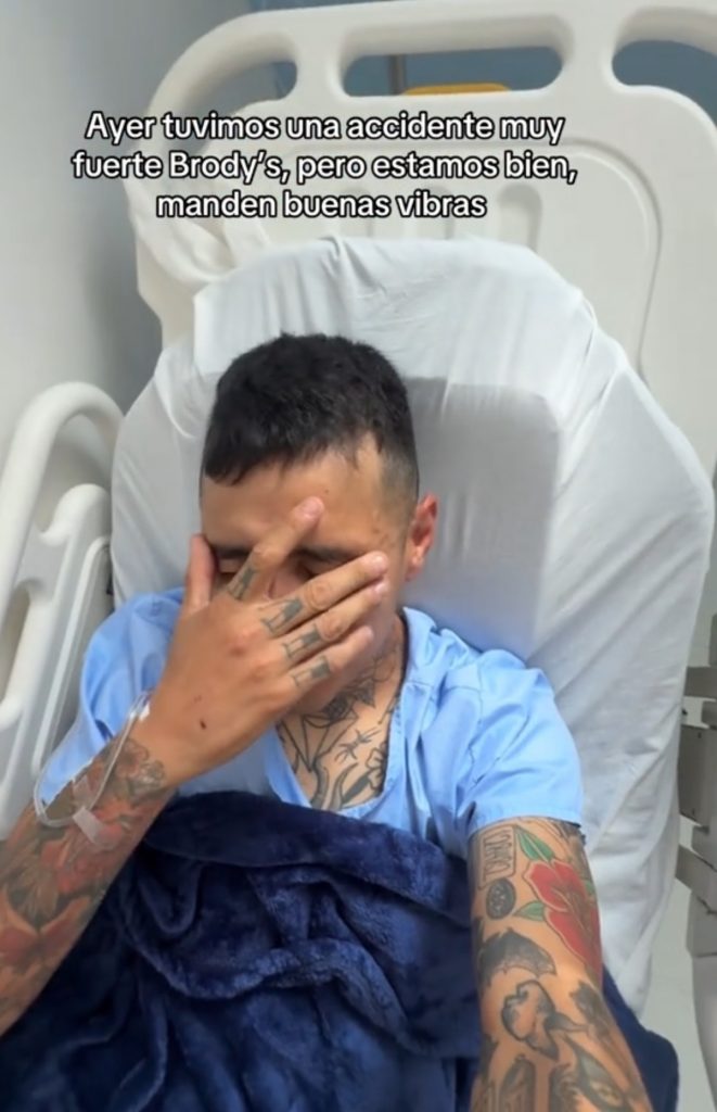 Fer Carnal sufre aparatoso accidente