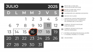 Fin del ciclo escolar 2024-2025 SEP