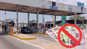 Casetas no aceptarán efectivo