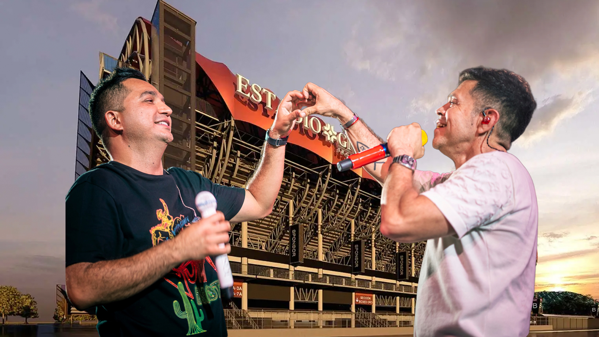 Jorge Medina y Josi Cuen Estadio GNP Seguros 2025