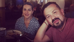 Cruz Martínez y Alicia Villarreal