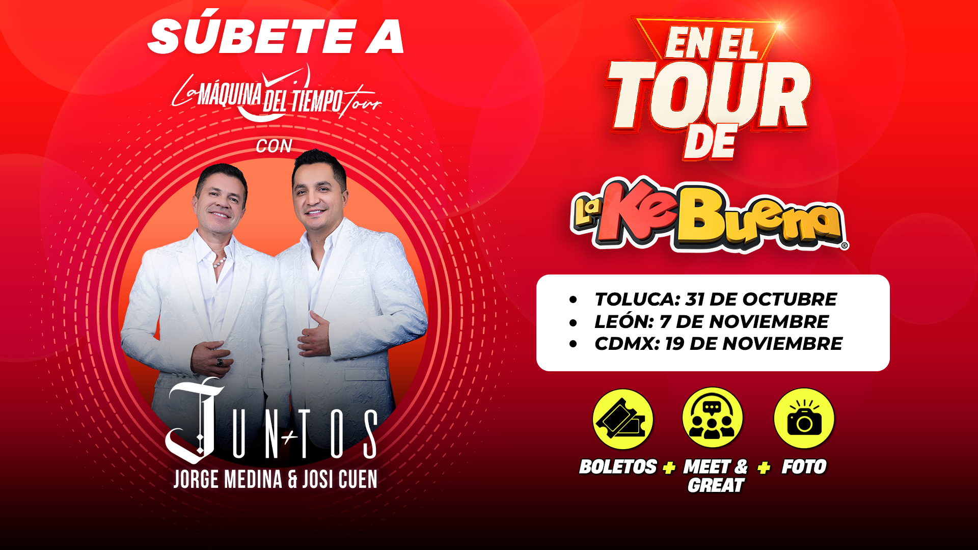 Jorge Medina y Josi Cuen JUNTOS