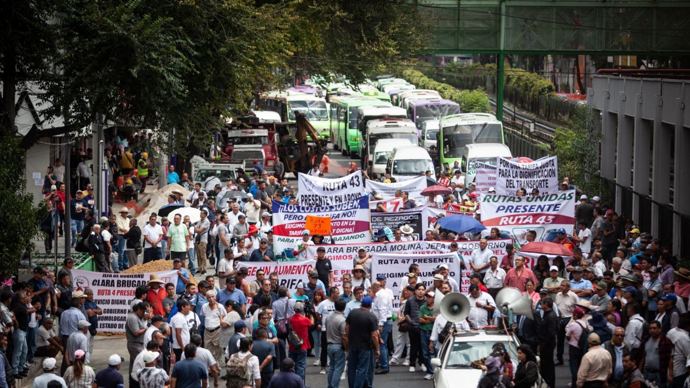 Nueva Mega Marcha de Transportistas 2025