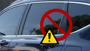 multa vidrios polarizados