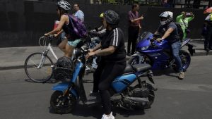 Street Vendors Blockade Streets In Mexico City