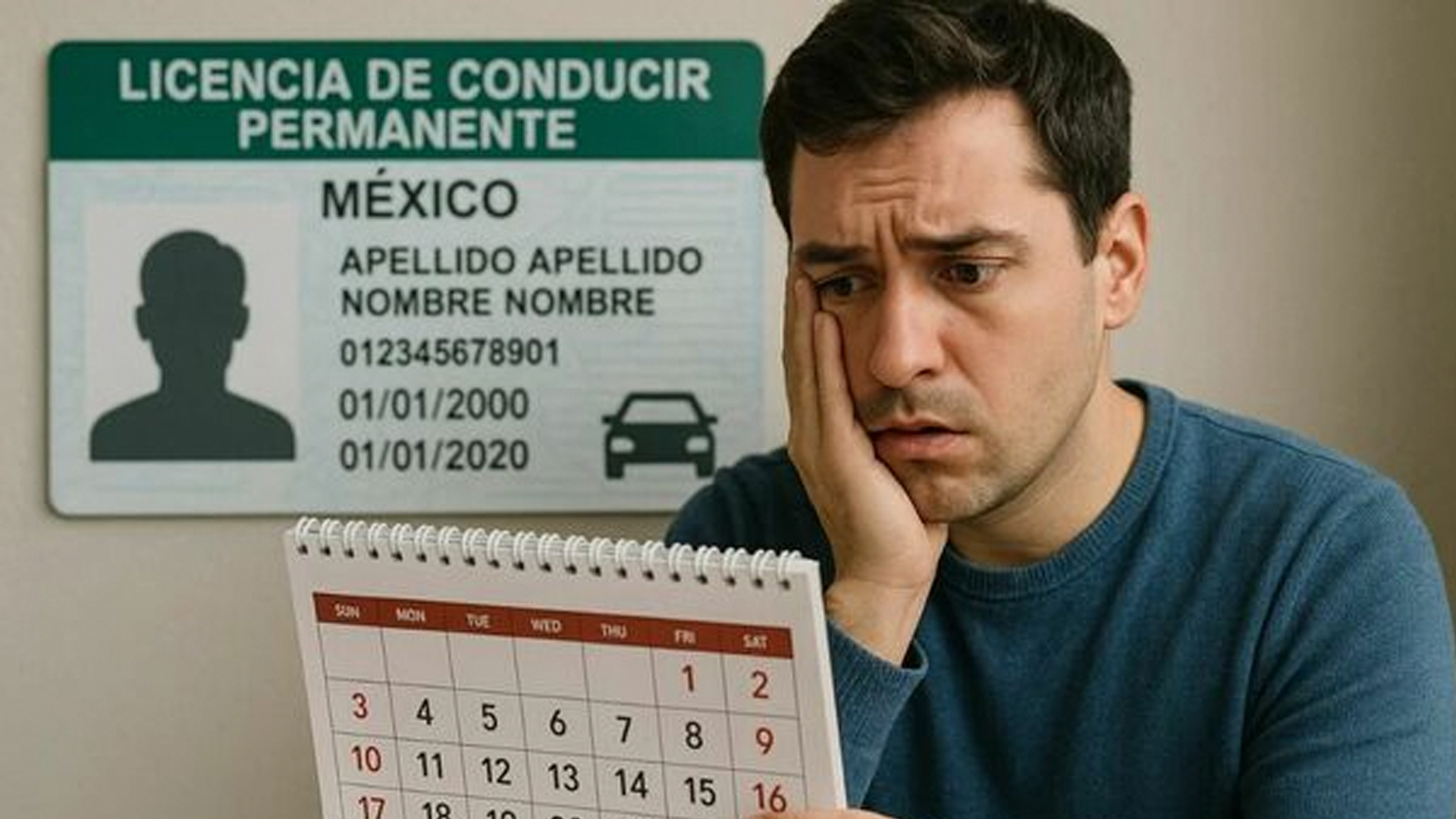 Licencia Permanente CDMX nueva fecha