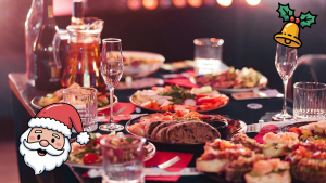 Cena navideña gratis