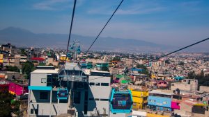 Cablebús in Iztapalapa, Mexico City