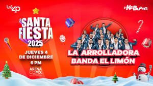 La Arrolladora en La Santa Fiesta 2025