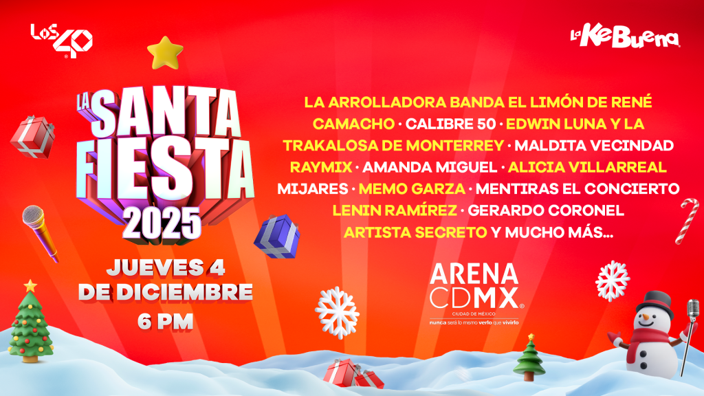 Cartel La Santa Fiesta 2025