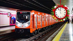 Horarios Transporte CDMX Navidad