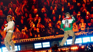 Bad Bunny y J Balvin se reconcilian en México