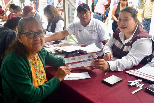 Módulos de registro pensión bienestar 