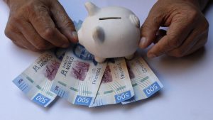 economy and finance with mexican money